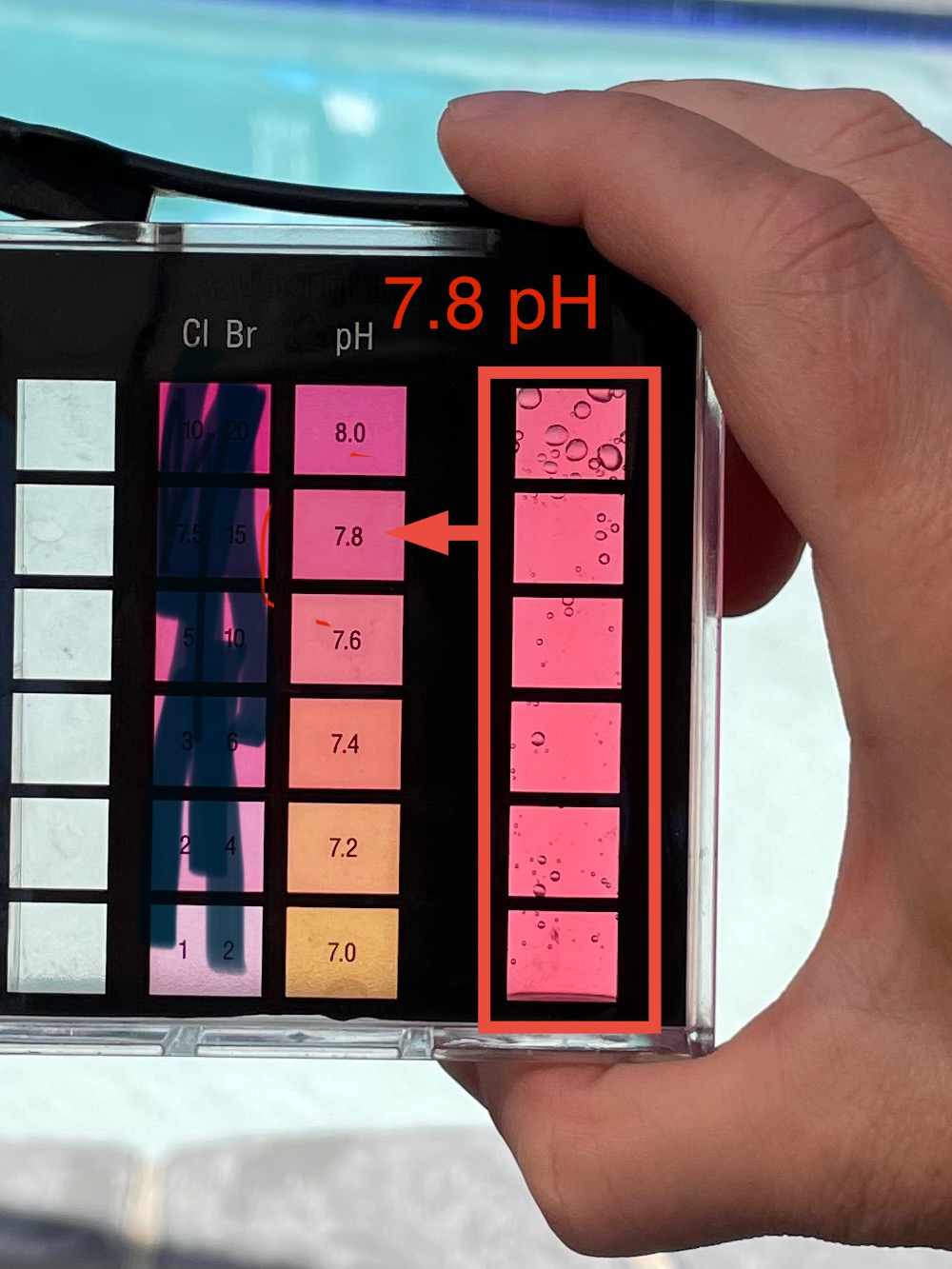 pH 7.8 example